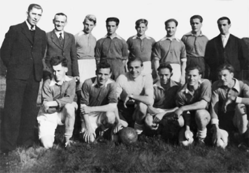 Het 2e elftal van D.I.S. in 1949