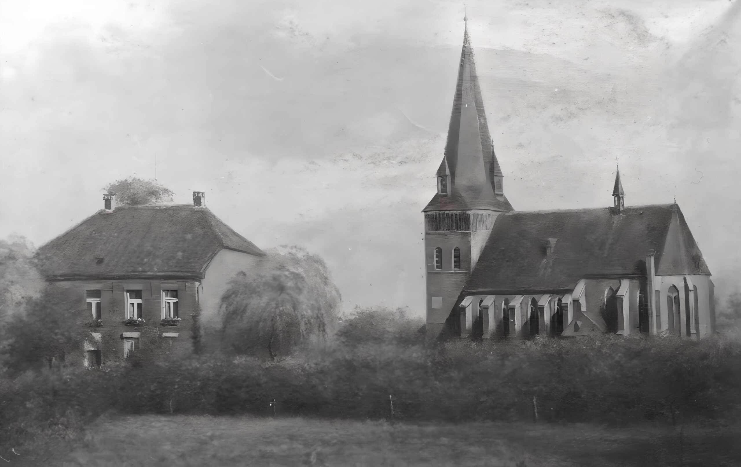 De âlde kaerk van Waevers Tienus uut