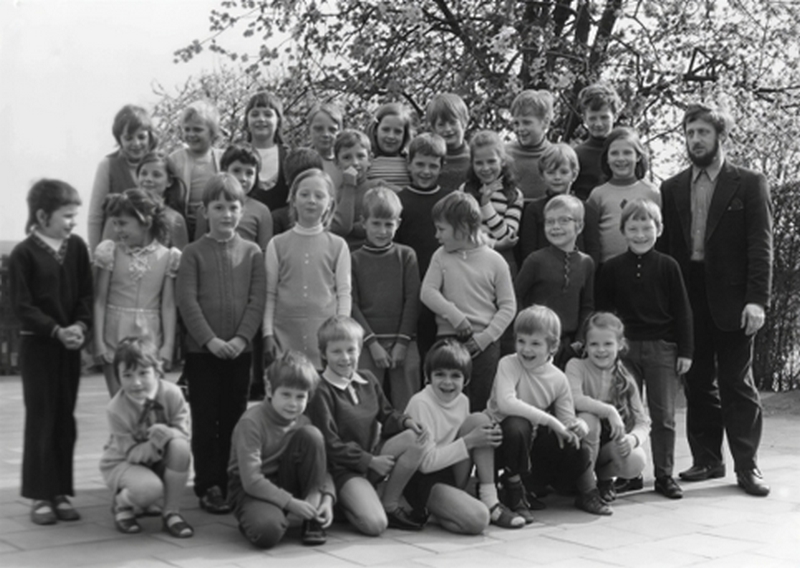 Tweede klas Mariaschool 1971-1972