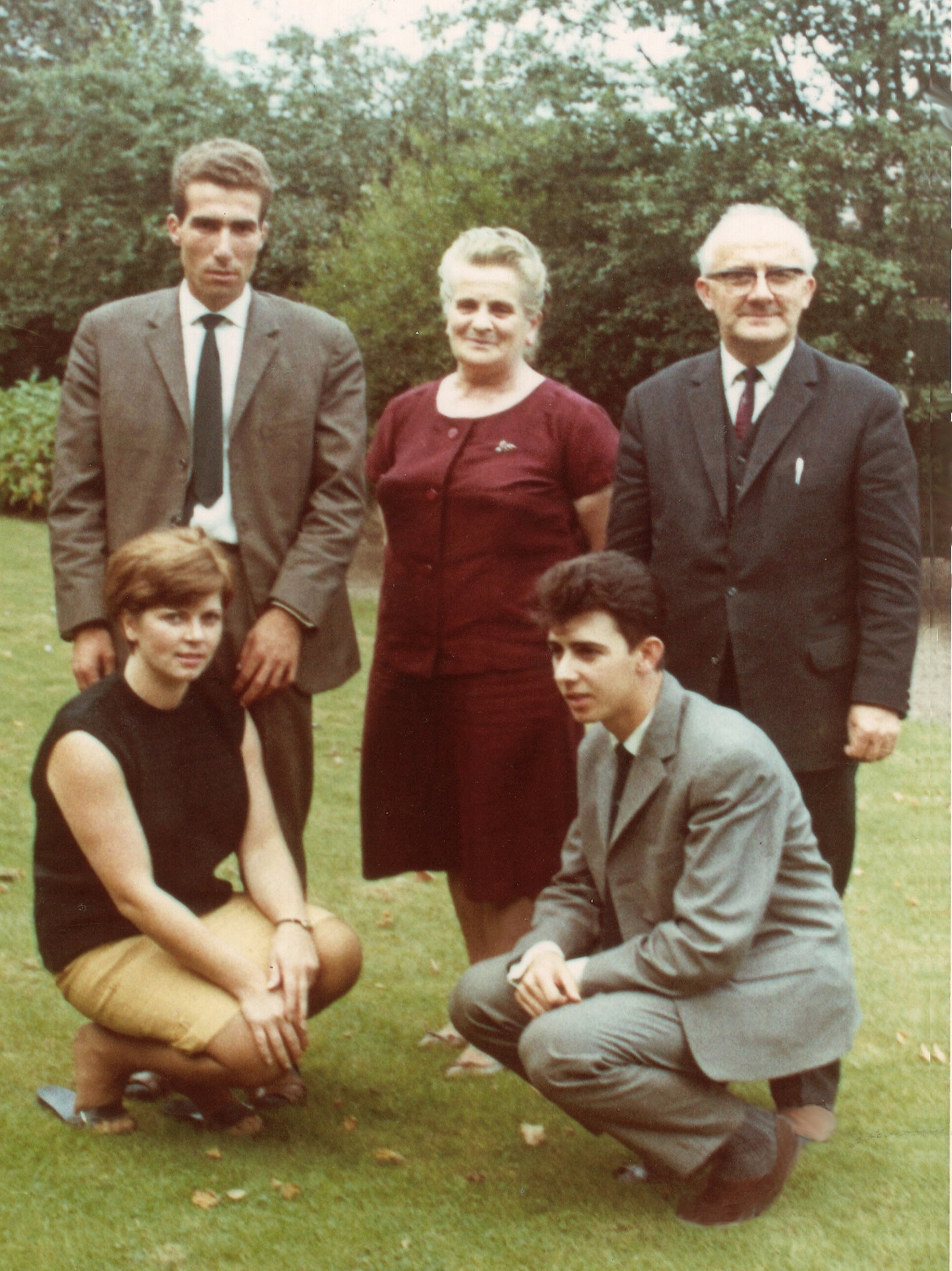 Het schoolteam van de Oirlose Mariaschool 1966